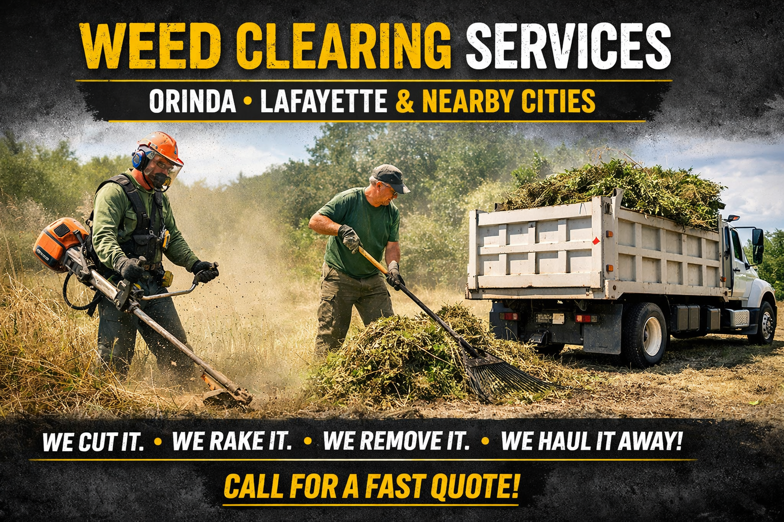 Weed Clearing and Clean Up Services